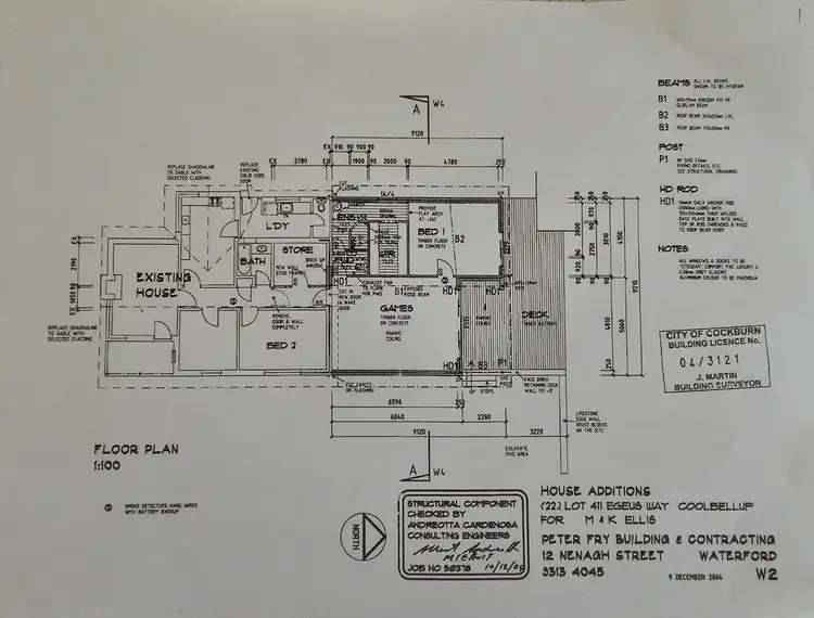Floorplan of Homely house listing, 22 Egeus Way, Coolbellup WA 6163