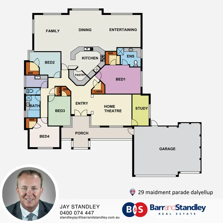 Floorplan of Homely house listing, 29 Maidment Parade, Dalyellup WA 6230