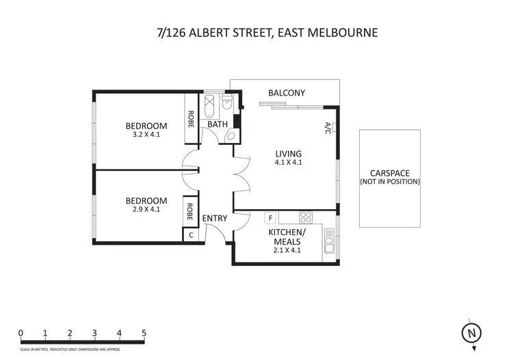 Floorplan of Homely apartment listing, 7/126 Albert Street, East Melbourne VIC 3002