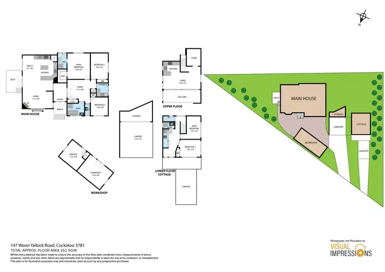 Floorplan of Homely house listing, 147 Woori Yallock Road, Cockatoo VIC 3781