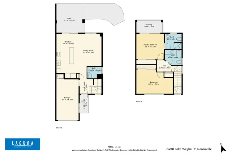 Floorplan of Homely unit listing, 34/18 Lake Weyba Drive, Noosaville QLD 4566