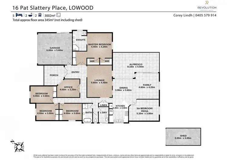 Floorplan of Homely house listing, 16 Pat Slattery Place, Lowood QLD 4311