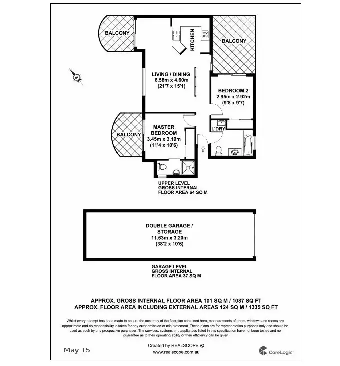 Floorplan of Homely unit listing, 9/31 Glen Road, Toowong QLD 4066