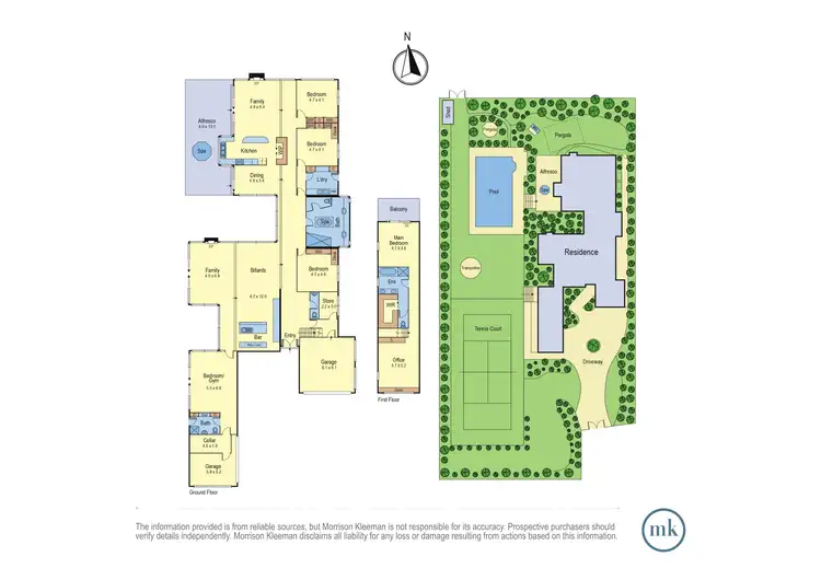 Floorplan of Homely house listing, 4 Cleveland Court, Lower Plenty VIC 3093