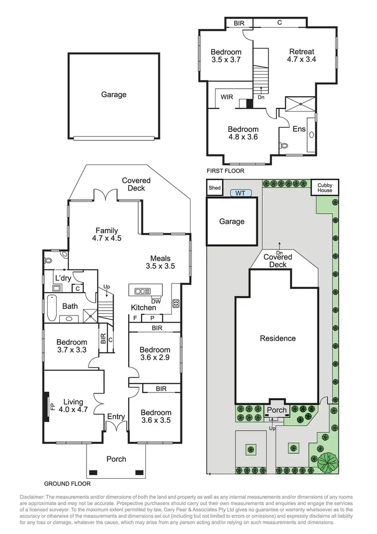 Floorplan of Homely house listing, 17 Anne Street, Mckinnon VIC 3204