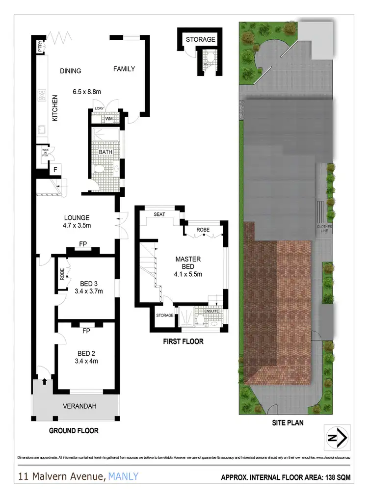 Floorplan of Homely house listing, 11 Malvern Avenue, Manly NSW 2095