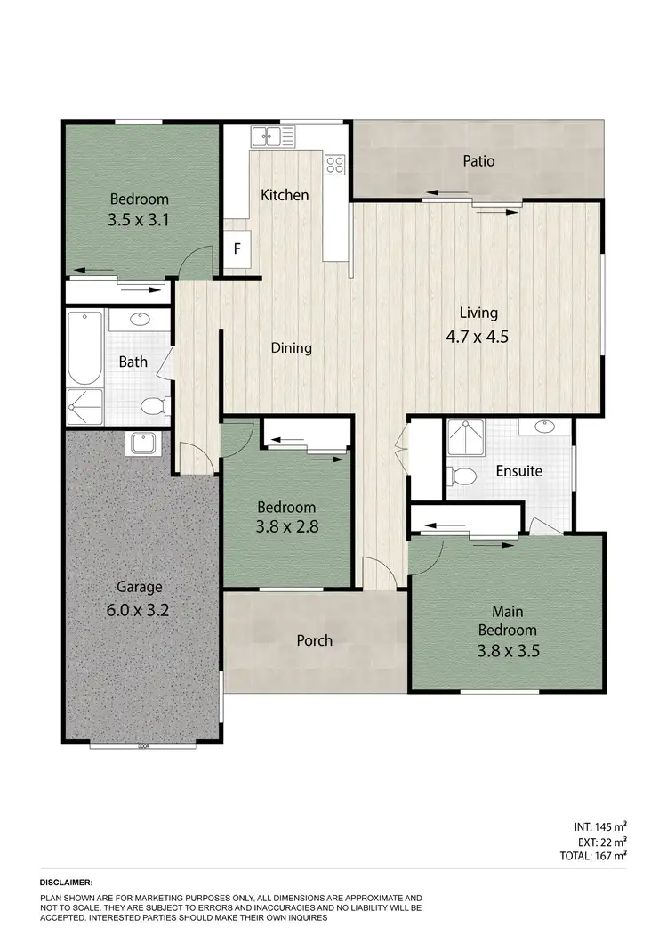 Floorplan of Homely villa listing, 52/58-64 Goodfellows Road, Kallangur QLD 4503