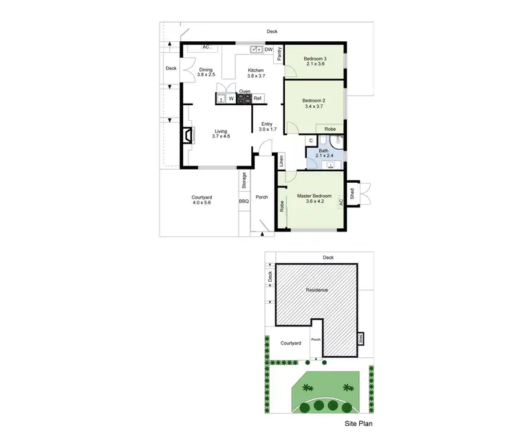Floorplan of Homely house listing, 153 Suffolk Street, West Footscray VIC 3012