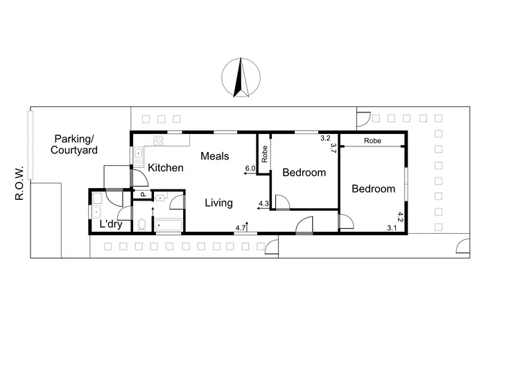 Floorplan of Homely house listing, 65 Sydney Street, Collingwood VIC 3066
