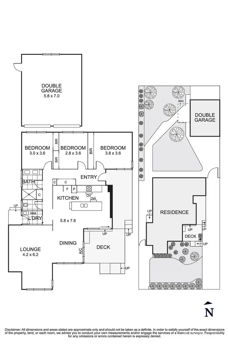 Floorplan of Homely house listing, 8 Darebin Street, Heidelberg VIC 3084