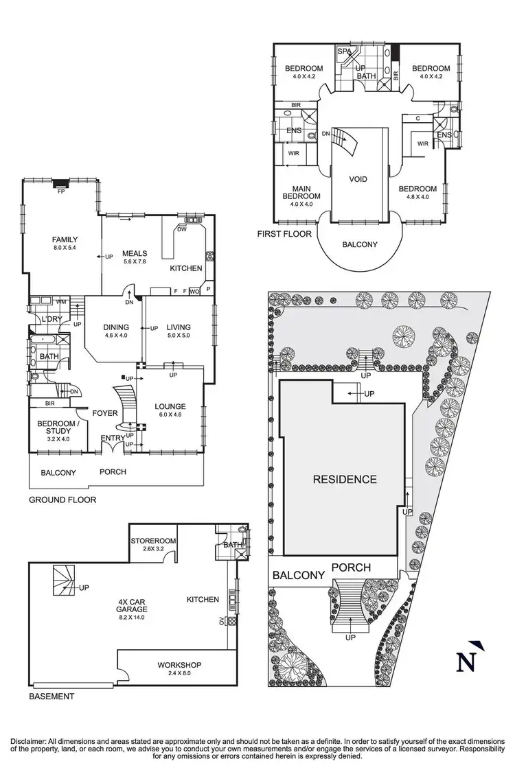 Floorplan of Homely house listing, 32 Shakespeare Drive, Templestowe VIC 3106