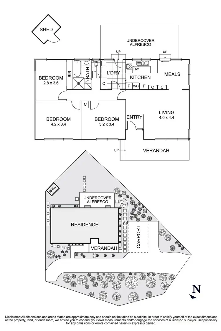 Floorplan of Homely house listing, 2 Rozelle Avenue, Ringwood East VIC 3135