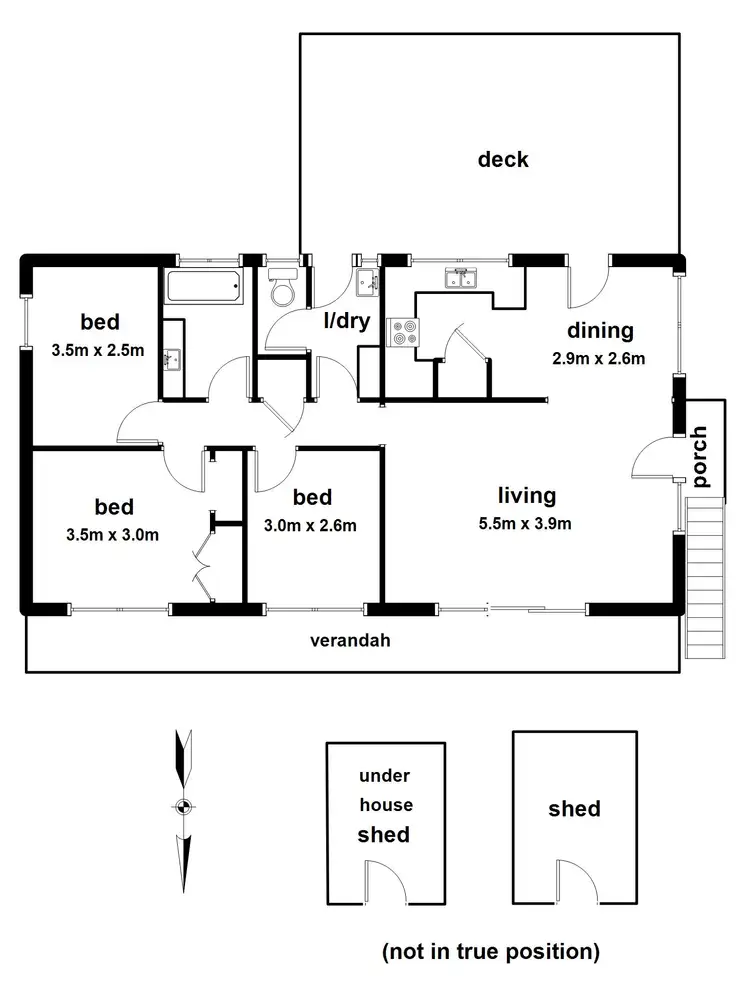 Floorplan of Homely house listing, 7 Anthony Grove, Woori Yallock VIC 3139