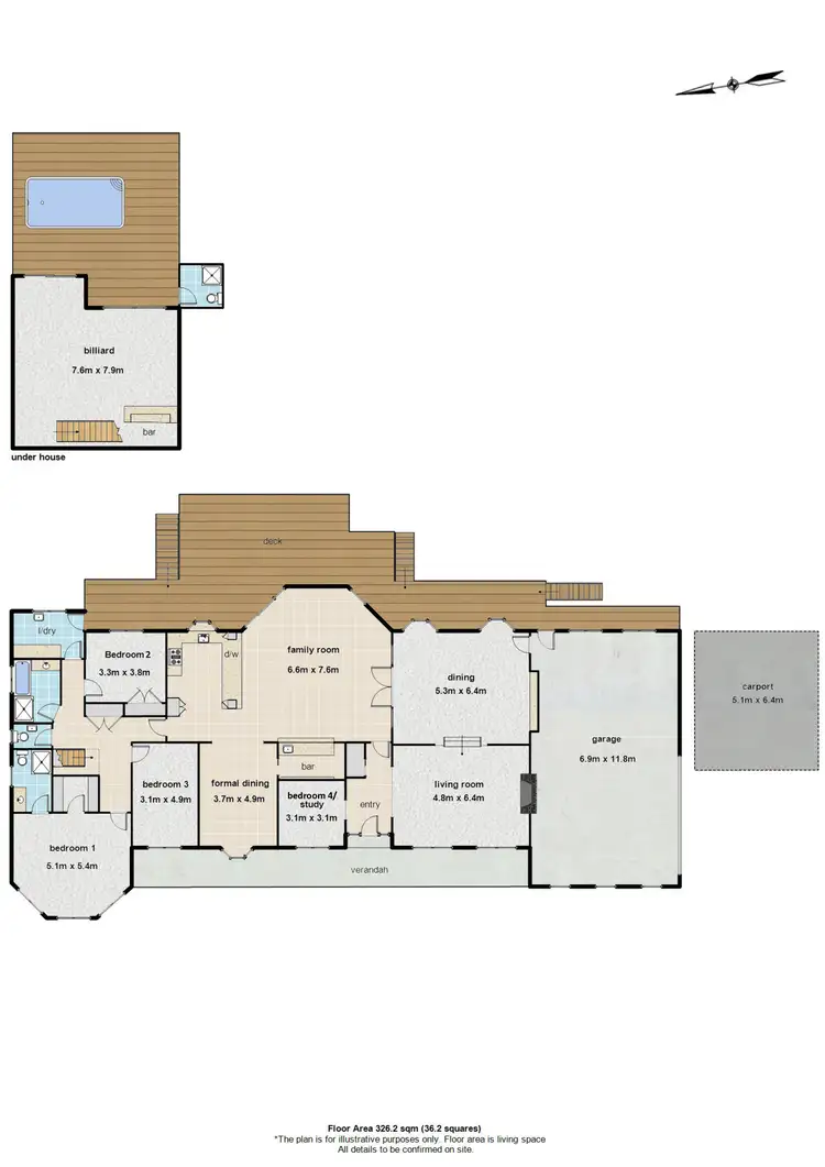Floorplan of Homely house listing, 54 Temple Road, Selby VIC 3159
