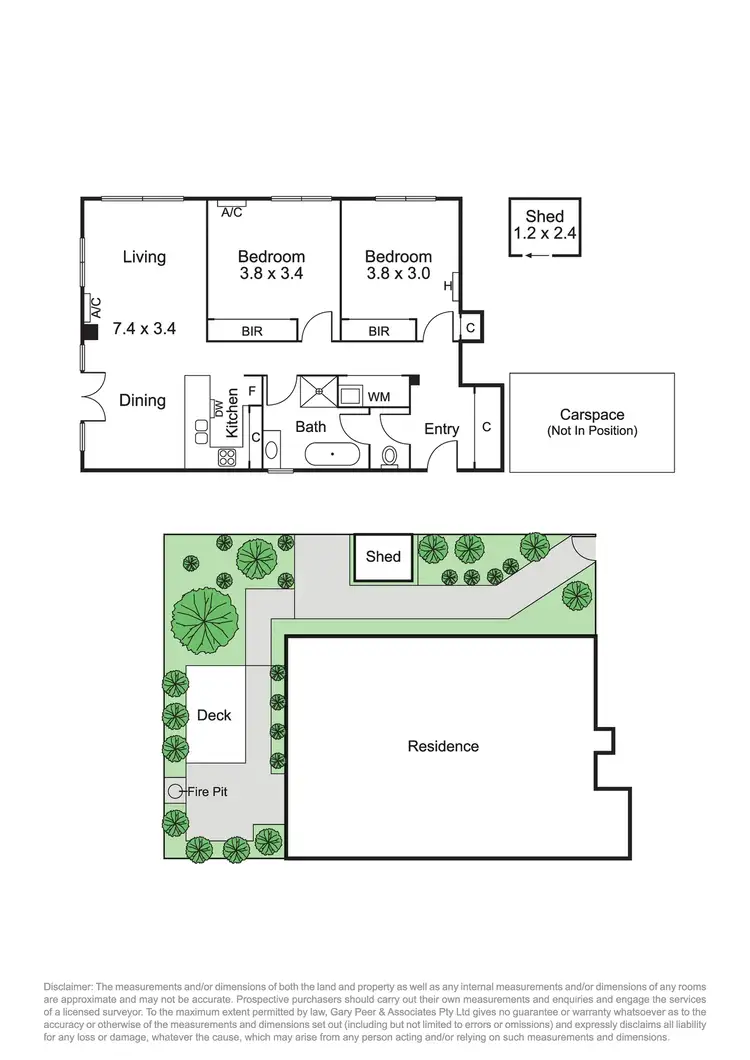 Floorplan of Homely apartment listing, 7/48 Orrong Crescent, Caulfield North VIC 3161