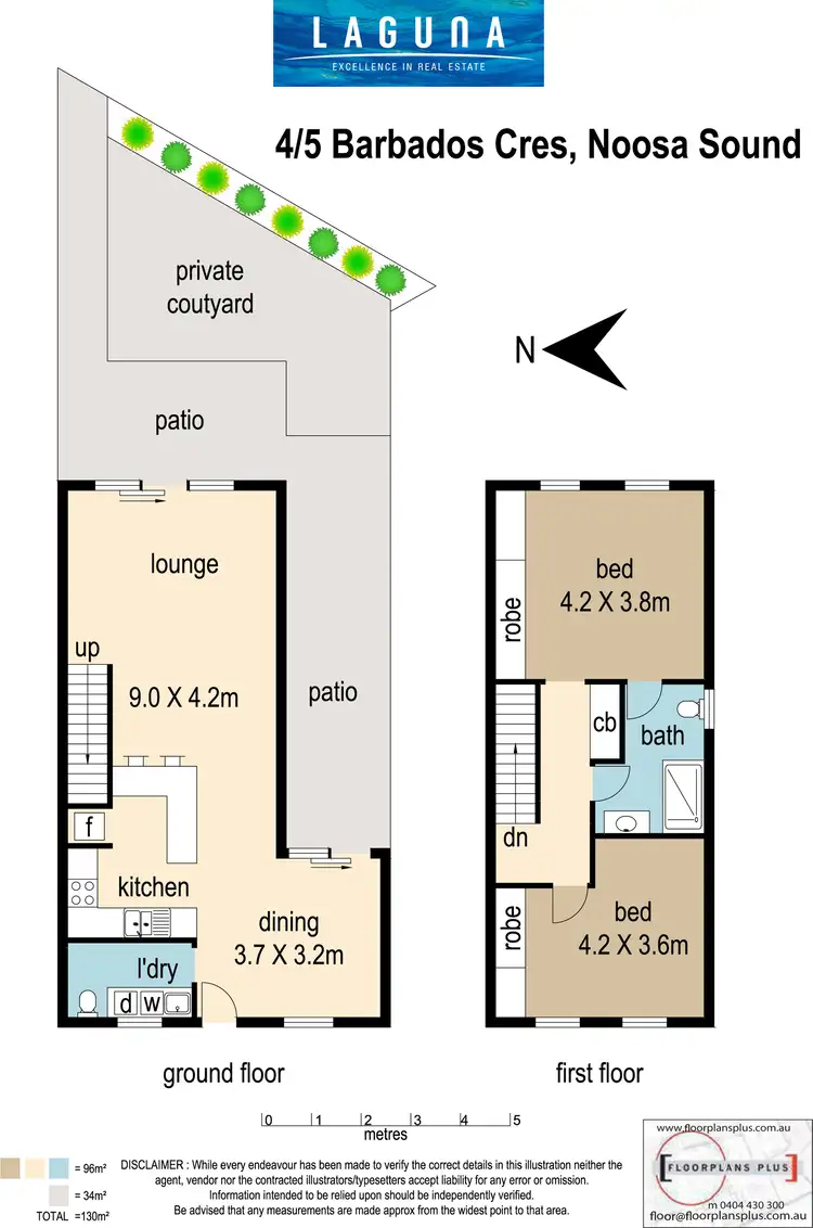 Floorplan of Homely unit listing, 4/5 Barbados Crescent, Noosaville QLD 4566