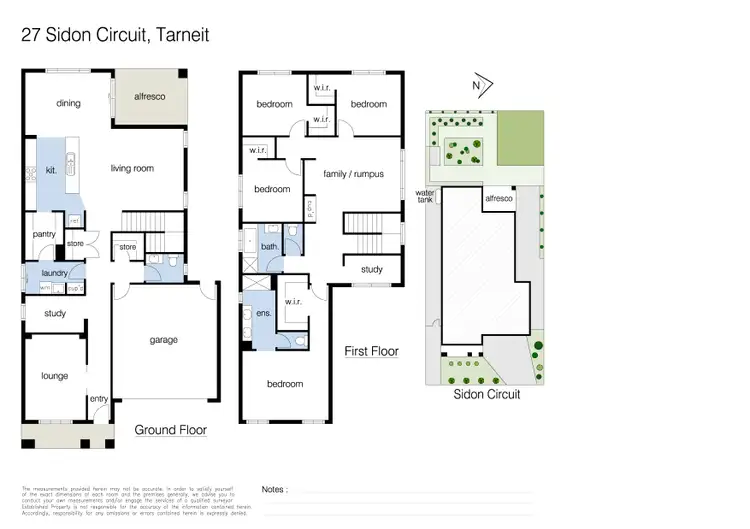 Floorplan of Homely house listing, 27 Sidon Circuit, Tarneit VIC 3029