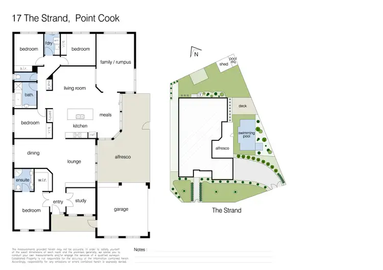 Floorplan of Homely house listing, 17 The Strand, Point Cook VIC 3030