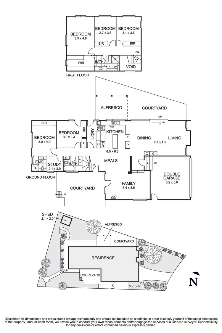 Floorplan of Homely house listing, 5 Rockaway Drive, Viewbank VIC 3084
