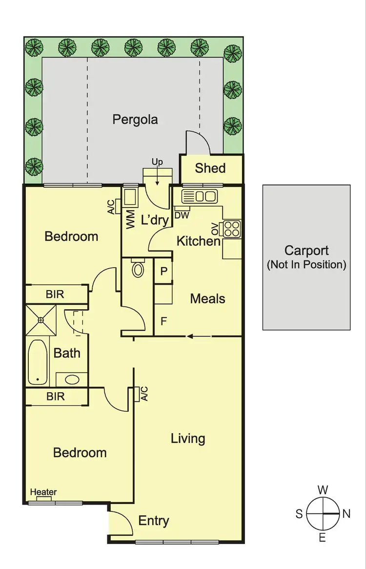 Floorplan of Homely villa listing, 2/9 Argyle Street, Bentleigh East VIC 3165