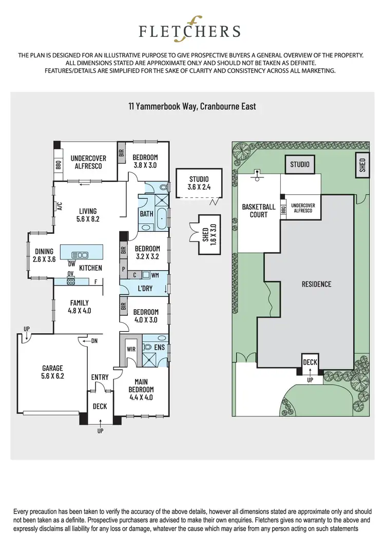 Floorplan of Homely house listing, 11 Yammerbook Way, Cranbourne East VIC 3977