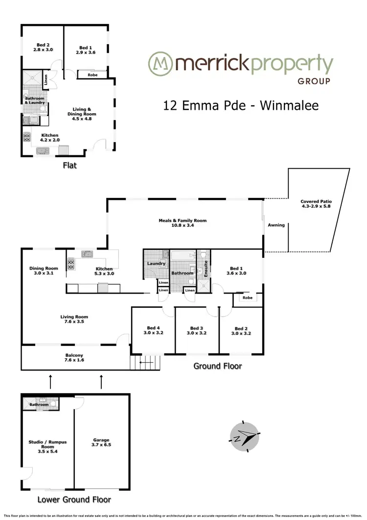 Floorplan of Homely house listing, 12 Emma Parade, Winmalee NSW 2777