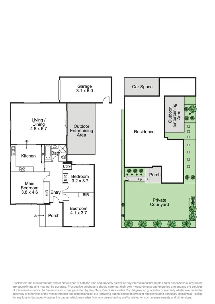 Floorplan of Homely unit listing, 1/16 Black Street, Oakleigh East VIC 3166