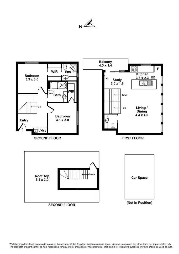 Floorplan of Homely apartment listing, 14/15 Truganini Road, Carnegie VIC 3163