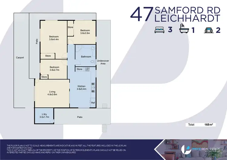 Floorplan of Homely house listing, 47 Samford Road, Leichhardt QLD 4305