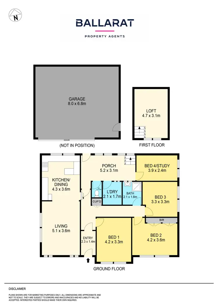 Floorplan of Homely house listing, 10 Alexander Avenue, Wendouree VIC 3355