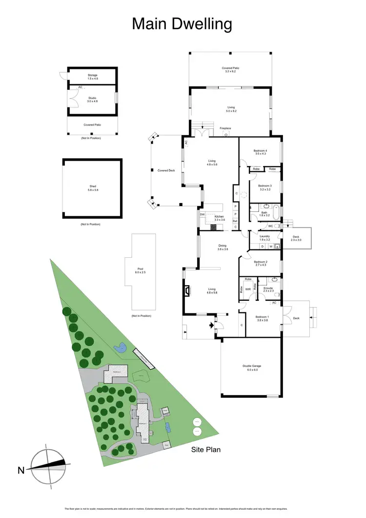 Floorplan of Homely rural property listing, 1 & 1A Wellington Road, Tyabb VIC 3913