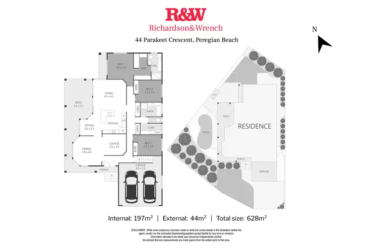 Floorplan of Homely house listing, 44 Parakeet Crescent, Peregian Beach QLD 4573