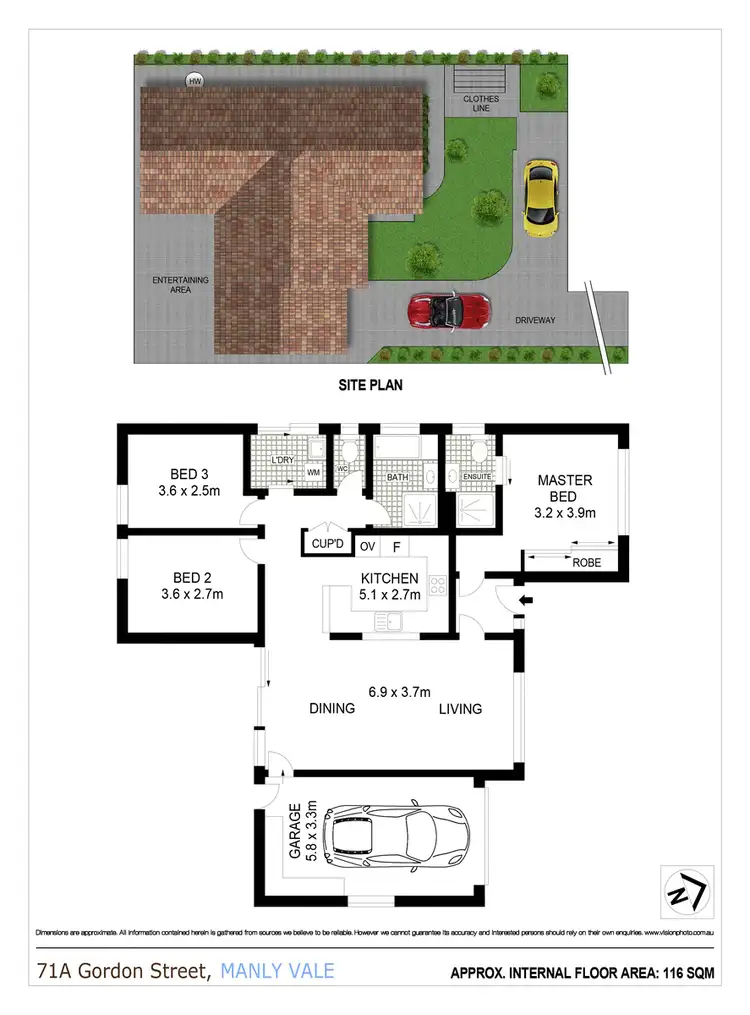 Floorplan of Homely house listing, 71A Gordon Street, Manly Vale NSW 2093
