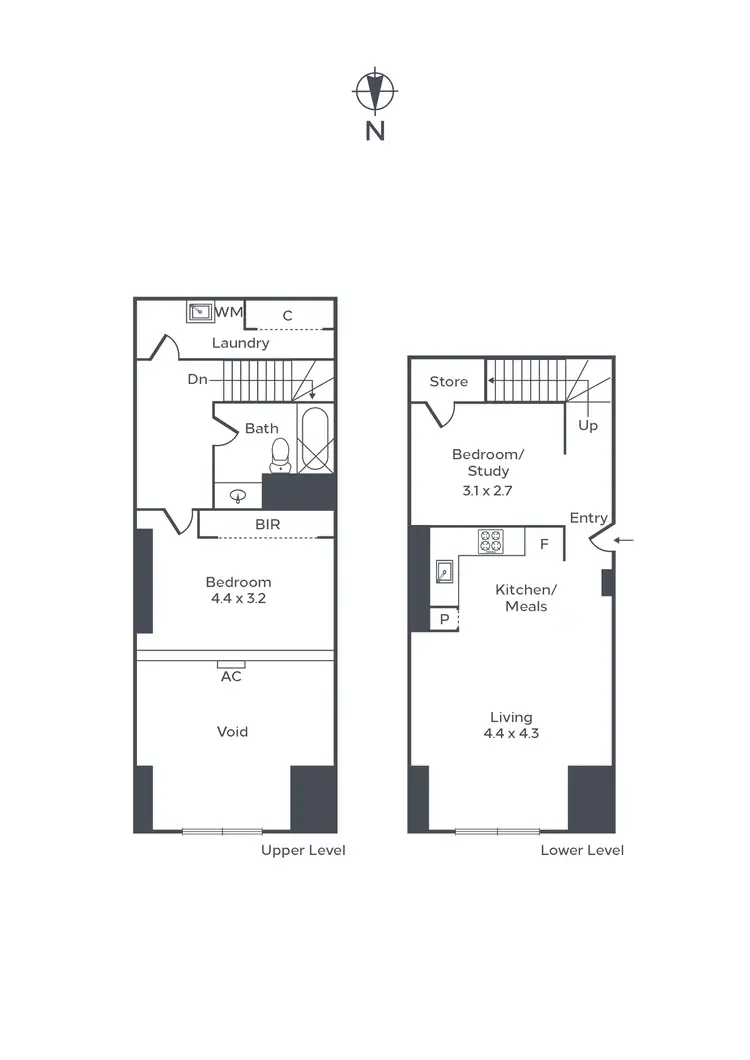 Floorplan of Homely apartment listing, 307/220 Commercial Road, Prahran VIC 3181