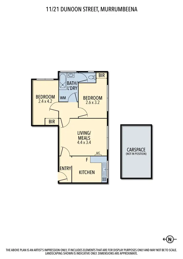 Floorplan of Homely apartment listing, 11/21 Dunoon Street, Murrumbeena VIC 3163