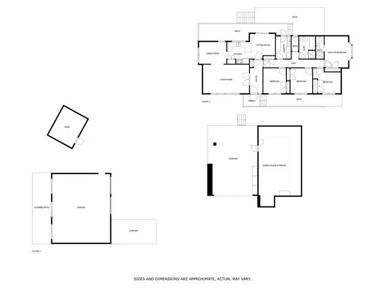 Floorplan of Homely house listing, 6 Carlisle Crescent, Wodonga VIC 3690