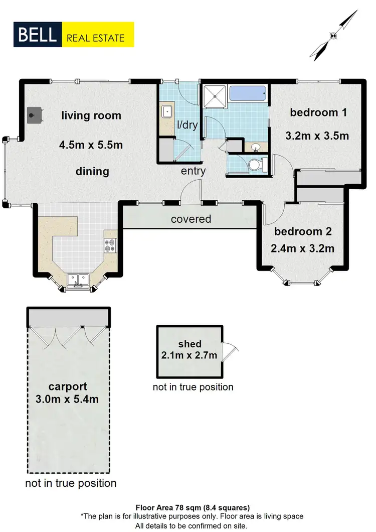 Floorplan of Homely unit listing, 4/534-536 Monbulk Road, Monbulk VIC 3793
