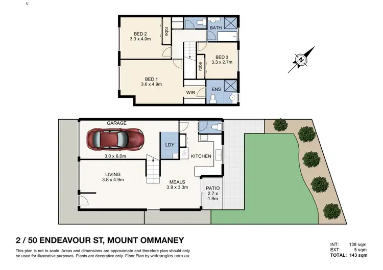 Floorplan of Homely house listing, 2/50 Endeavour Street, Mount Ommaney QLD 4074