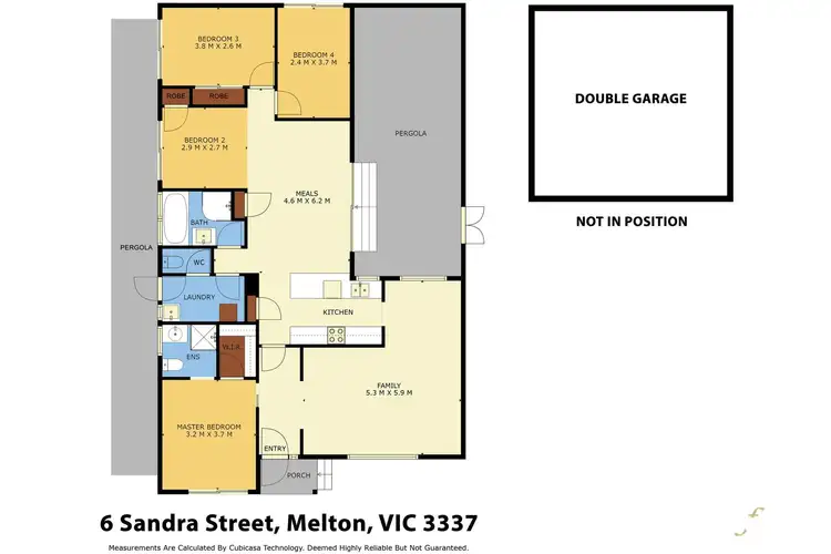Floorplan of Homely house listing, 6 Sandra Street, Melton VIC 3337