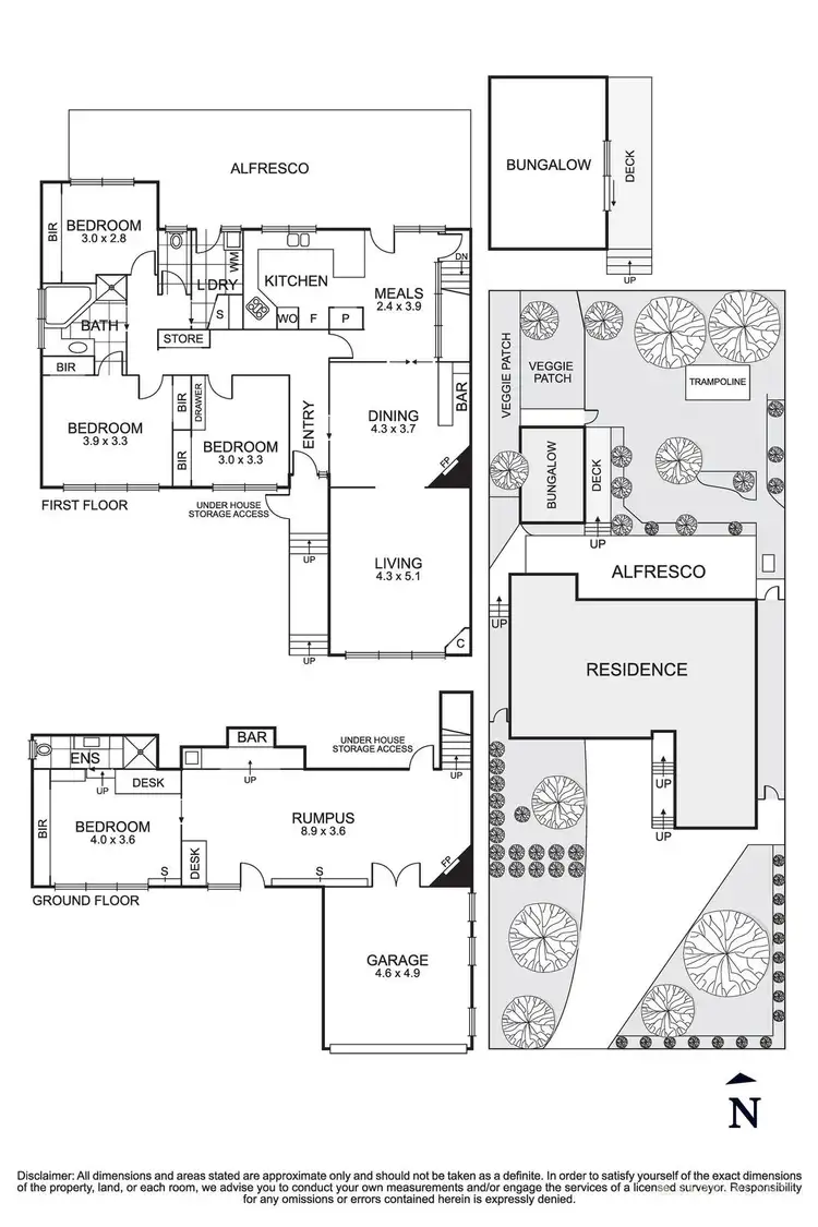 Floorplan of Homely house listing, 33 Wood Street, Templestowe VIC 3106