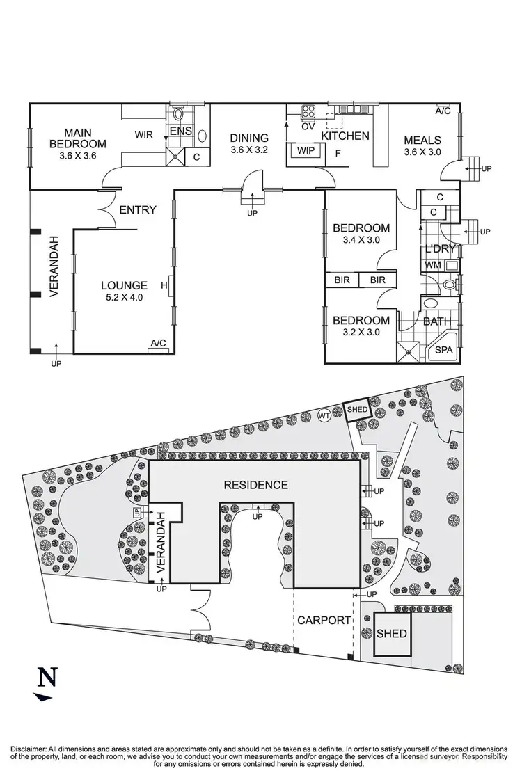Floorplan of Homely house listing, 348 Yallambie Road, Yallambie VIC 3085