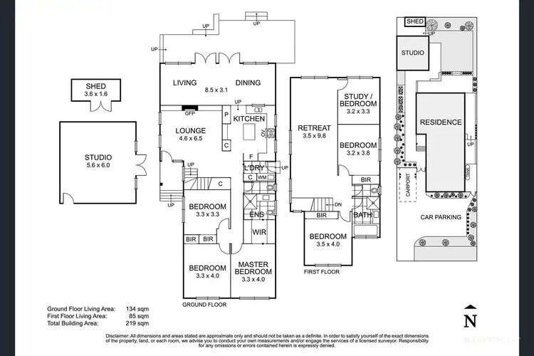 Floorplan of Homely house listing, 87 Dalton Street, Eltham VIC 3095