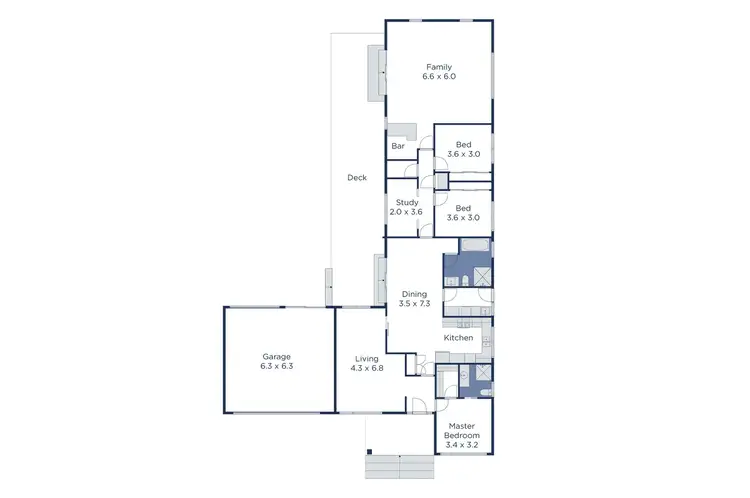Floorplan of Homely house listing, 4 Blake Court, Scoresby VIC 3179