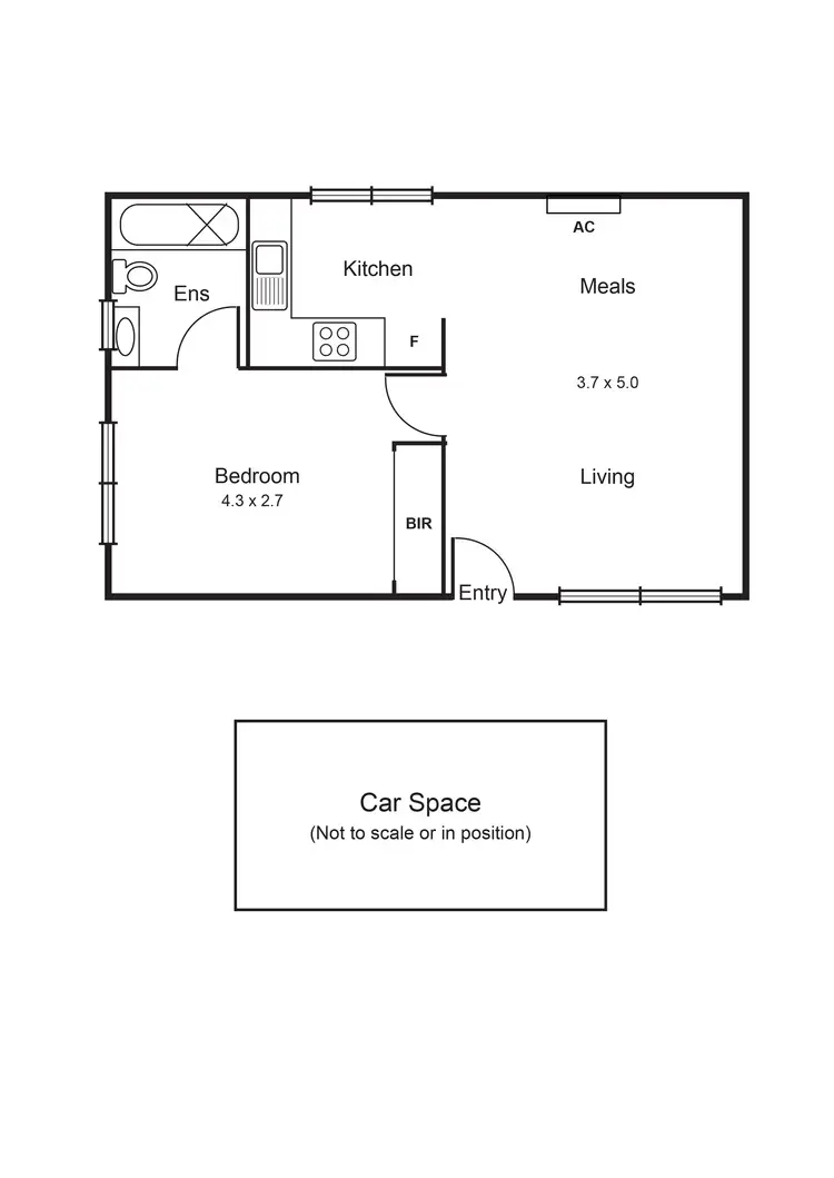 Floorplan of Homely apartment listing, 4/25 Rosella Street, Murrumbeena VIC 3163