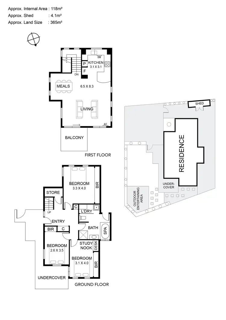 Floorplan of Homely house listing, 2 Muscat Place, Waurn Ponds VIC 3216