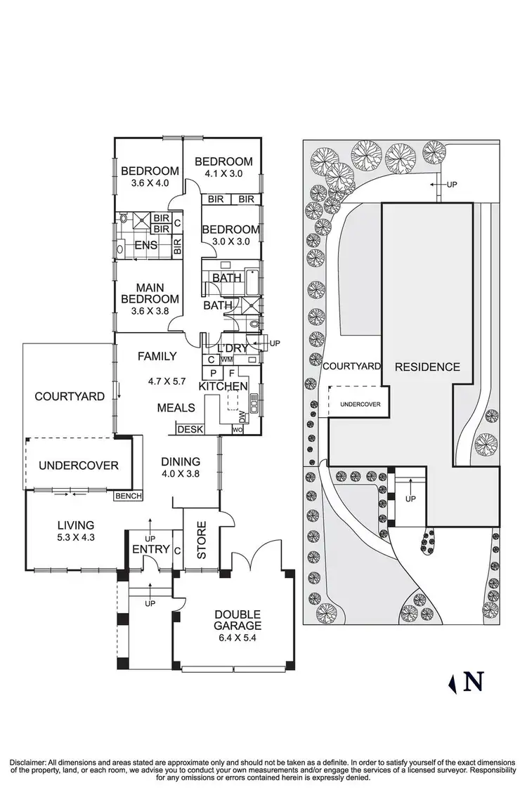 Floorplan of Homely house listing, 8 Gaudion Road, Doncaster East VIC 3109