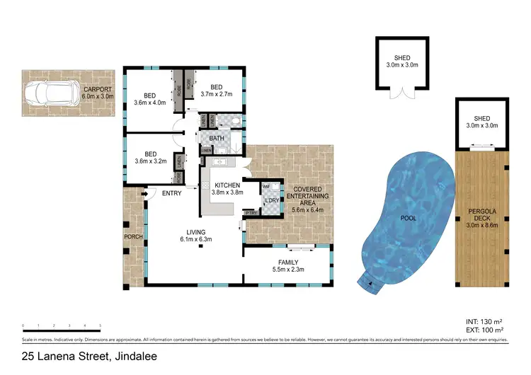 Floorplan of Homely house listing, 25 Lanena Street, Jindalee QLD 4074