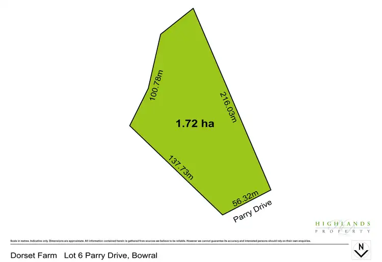 Floorplan of Homely land listing, Lot 6 Parry Drive, Bowral NSW 2576