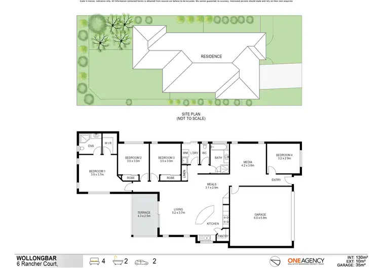 Floorplan of Homely house listing, 6 Rancher Court, Wollongbar NSW 2477