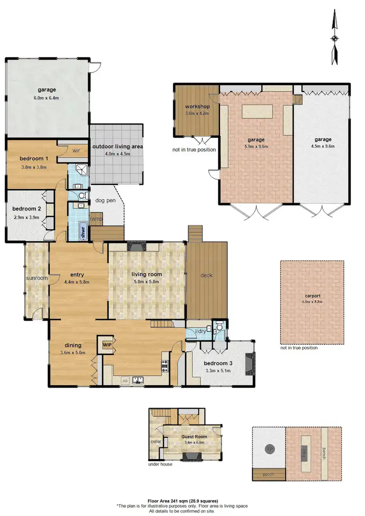 Floorplan of Homely house listing, 163 Ridge Road, Mount Dandenong VIC 3767